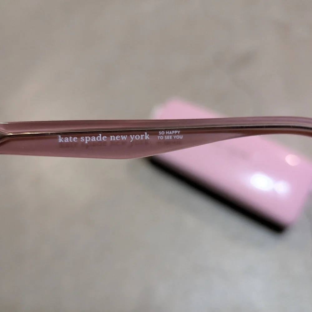 Kate Spade Adrie Bifocals Glasses Tined Women's 35J 140 Pink